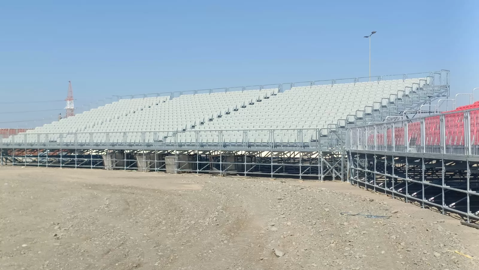 Demountable tribune Steel Structure stands metal grandstand