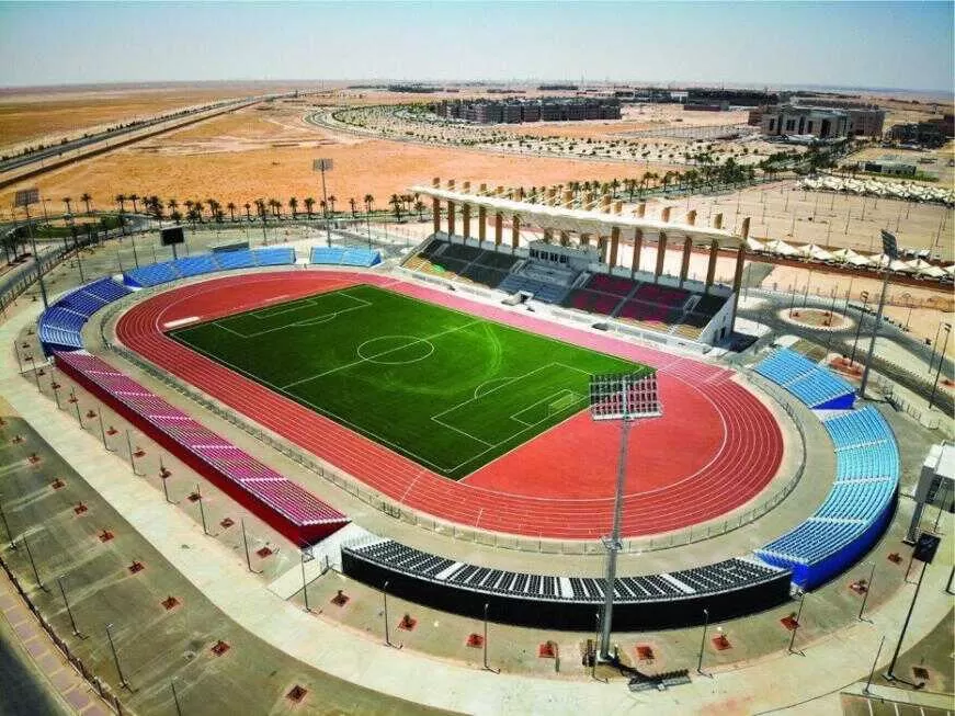 8000-Seat Modular Metal Grandstands Project in Saudi Arabia with demountable bleacherts